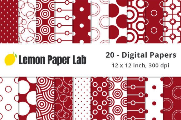 Download Ruby Red Polka Dot Pattern - Red Collection