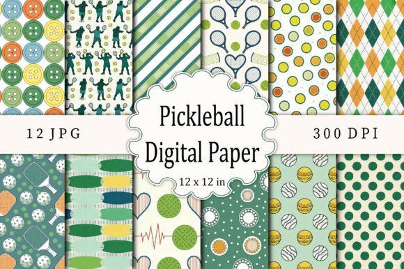 Download Pickleball Digital Paper - Pickleball digital paper Collection