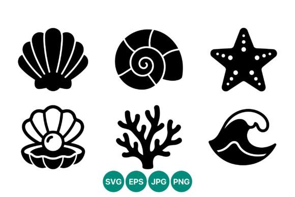 Download Ocean Shell Starfish Pearl Coral Wave - Coral Collection