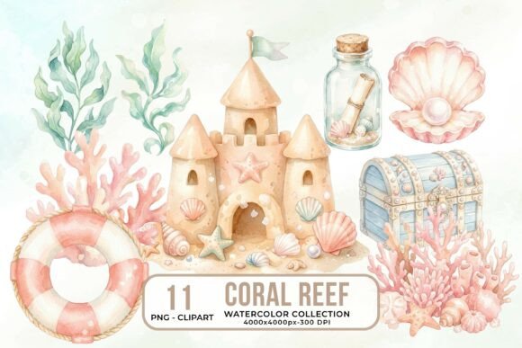 Download Coral Reef Clipart Collection - Premium Resources