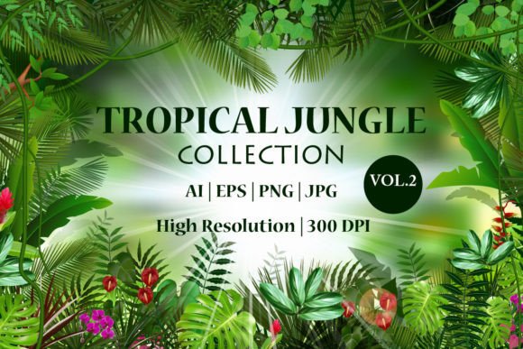 Download Tropical Jungle Background Vol.2 - Tropical Collection