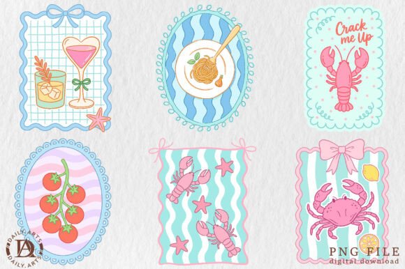 Download Coastal Mediterranean Poster PNG Bundle - Mediterranean Collection