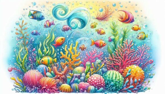 Download Cartoon Coral Reef - Coral Collection